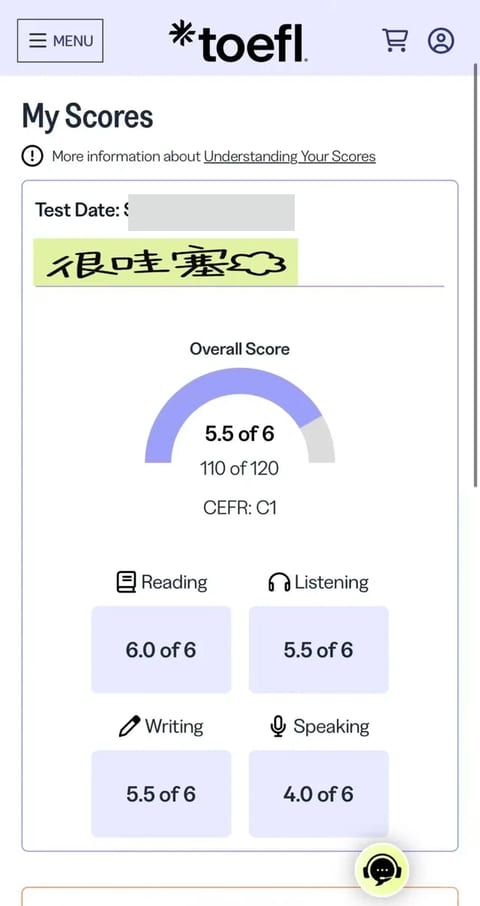 托福代考替考：雅思3分到宾大沃顿商学院，3周拿下119分案例图片1